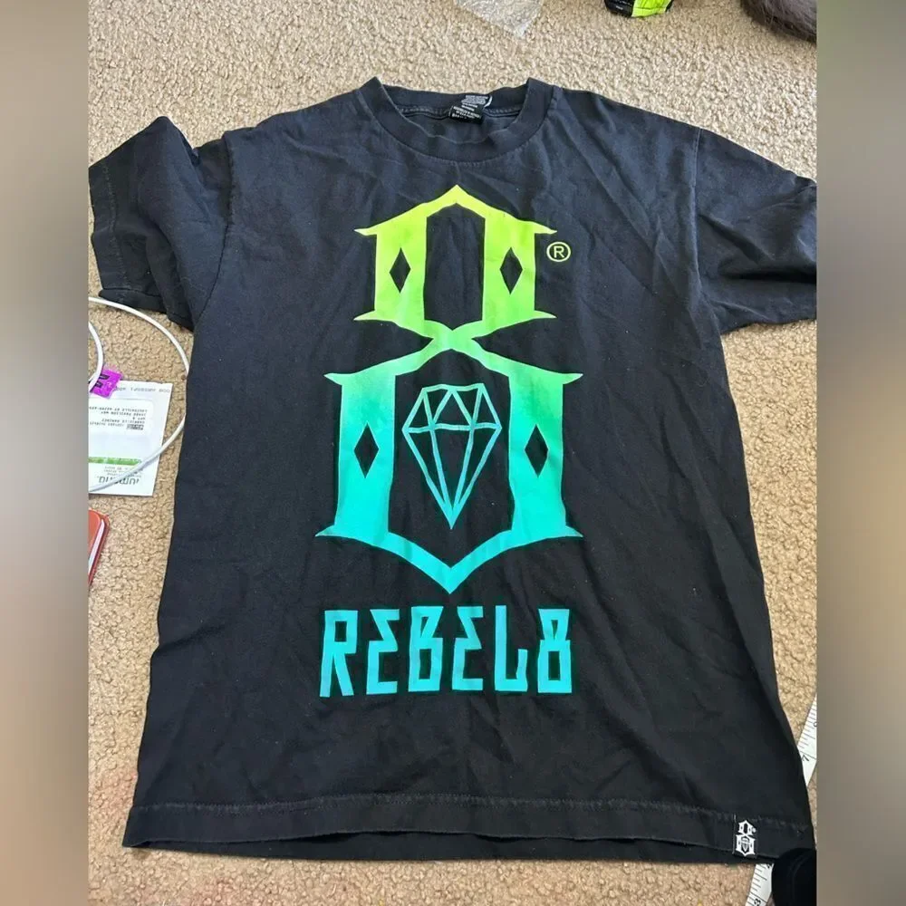 Rebel8 Gradient Logo Tshirt